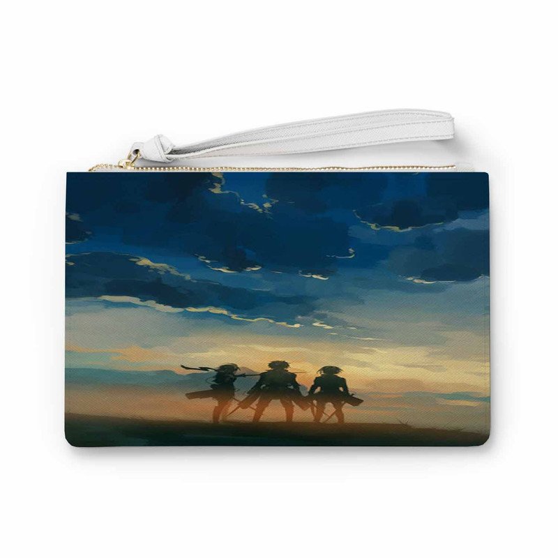 Zavstyle Attack on Titan Sunset Clutch Bag