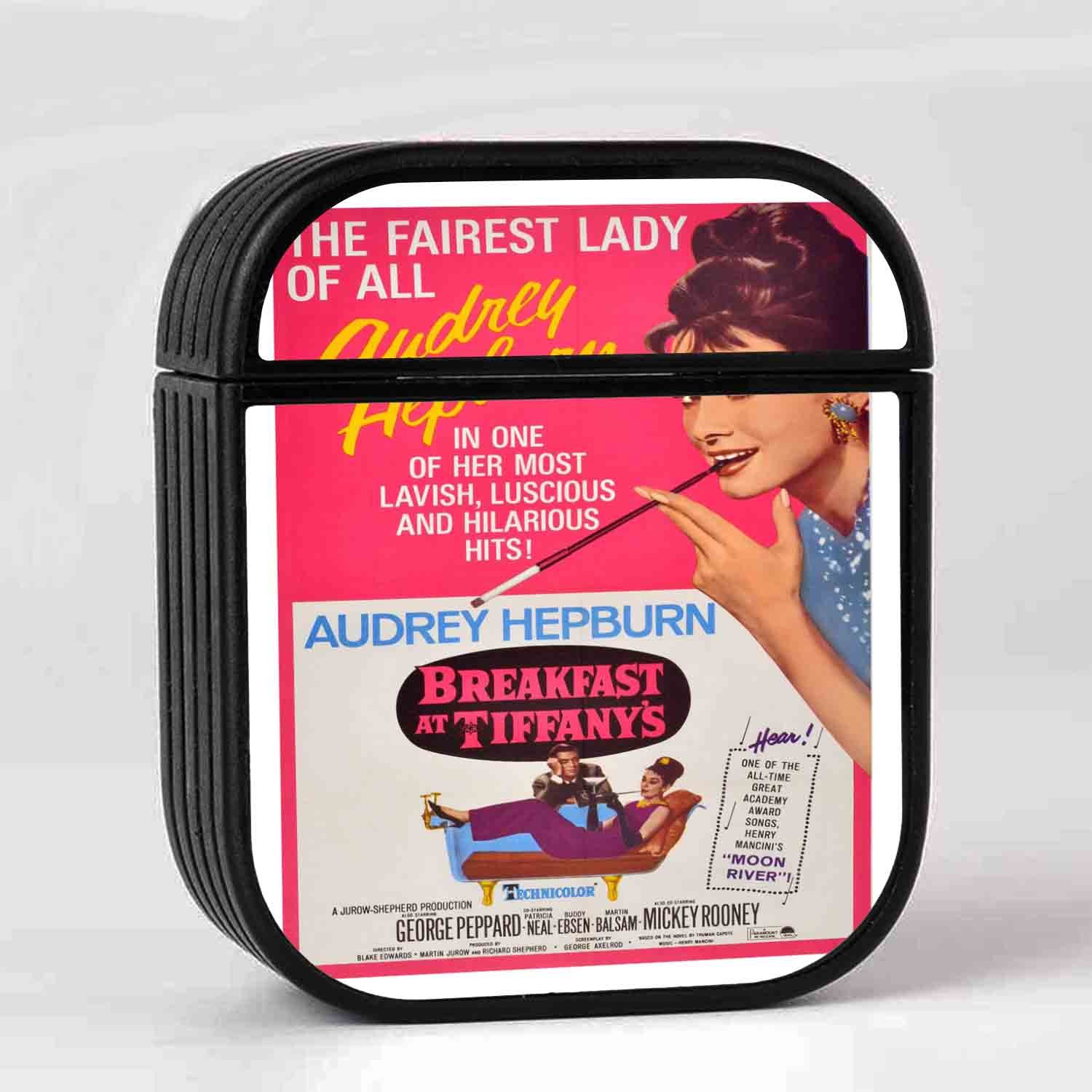 Zavstyle Audrey Hepburn Breakfast at Tiffanys AirPods Case