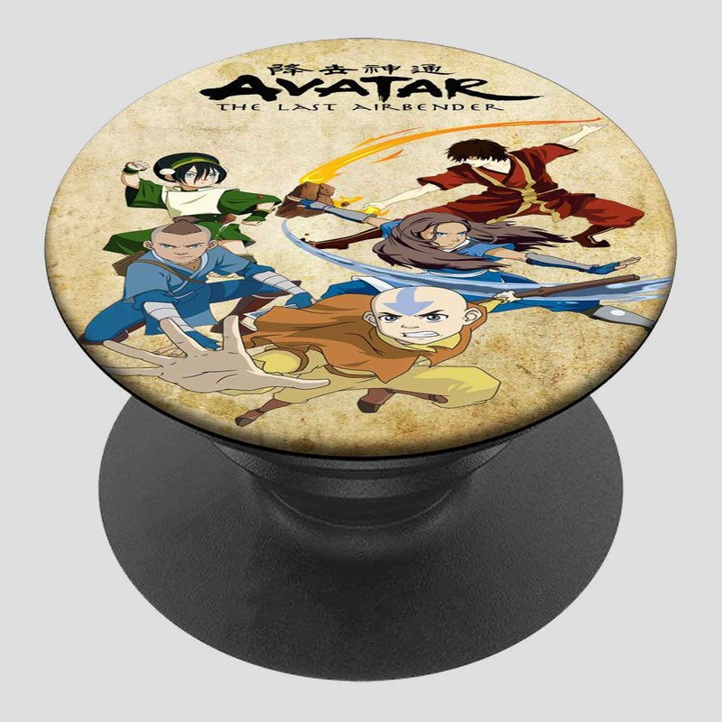 Zavstyle Avatar The Last Airbender Characters Pop able Phone Stands