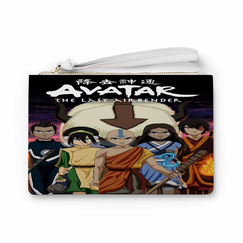 Zavstyle Avatar The Last Airbender Characters Print Clutch Bag