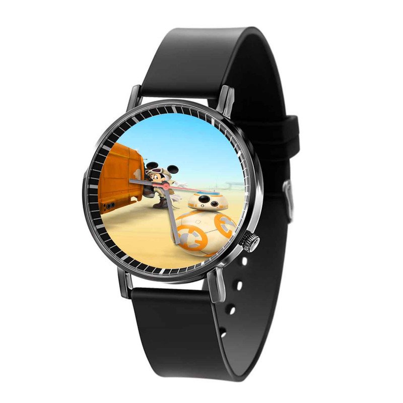 Zavstyle BB8 and Minnie Mouse Star Wars The Force Awakens Quartz Watch
