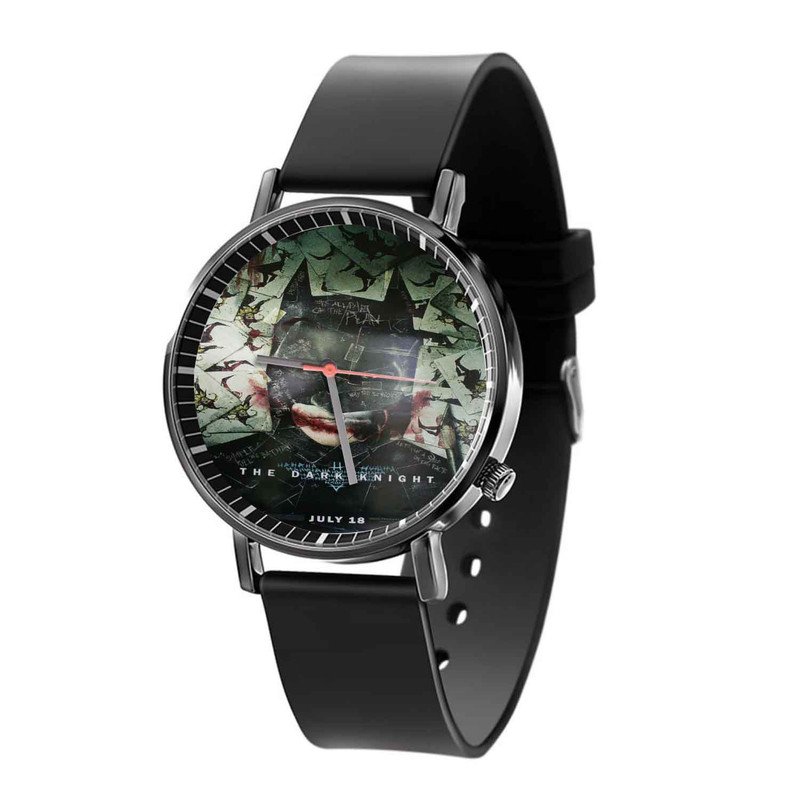 Zavstyle Batman The Dark Knight Card Collage Face Quartz Watch