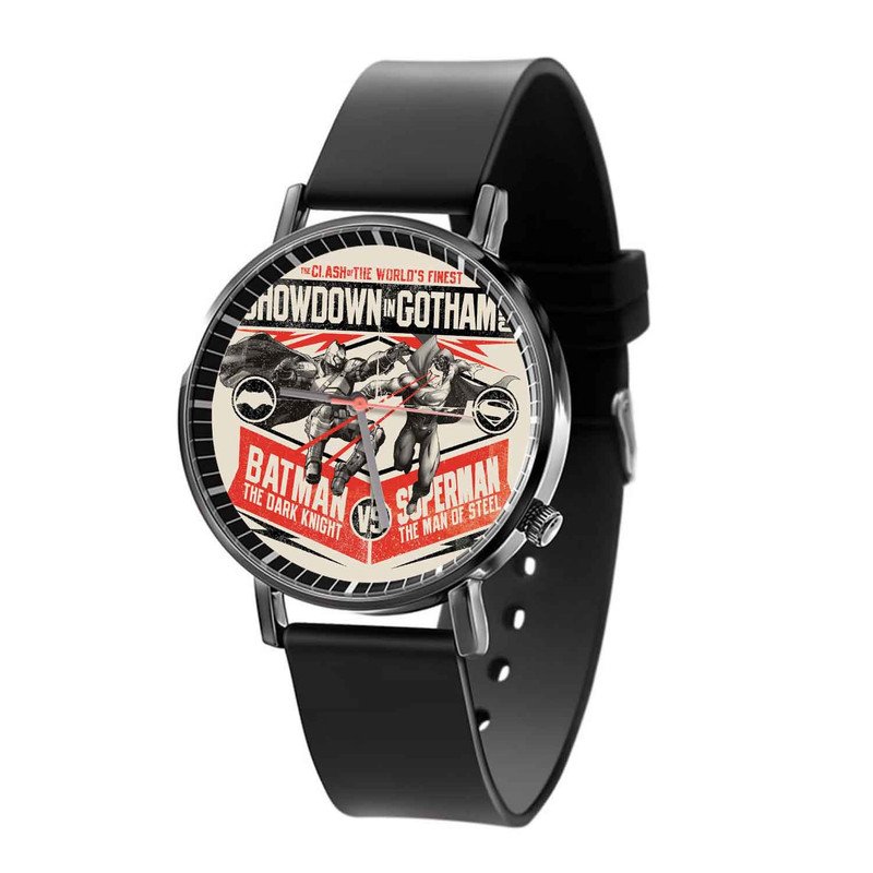 Zavstyle Batman The Dark Knight vs Superman Man Of Steel Quartz Watch