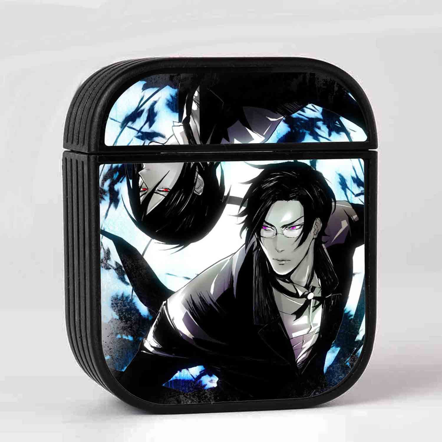 Zavstyle Black Butler Sebastian and Claude AirPods Case