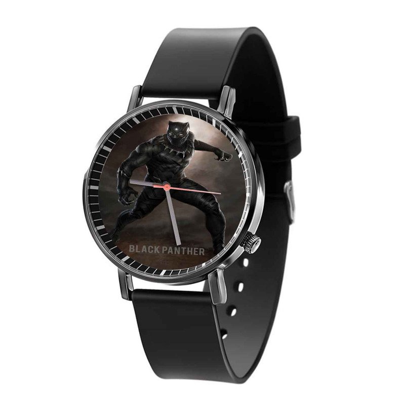 Zavstyle Black Panther Captain America Civil War Quartz Watch