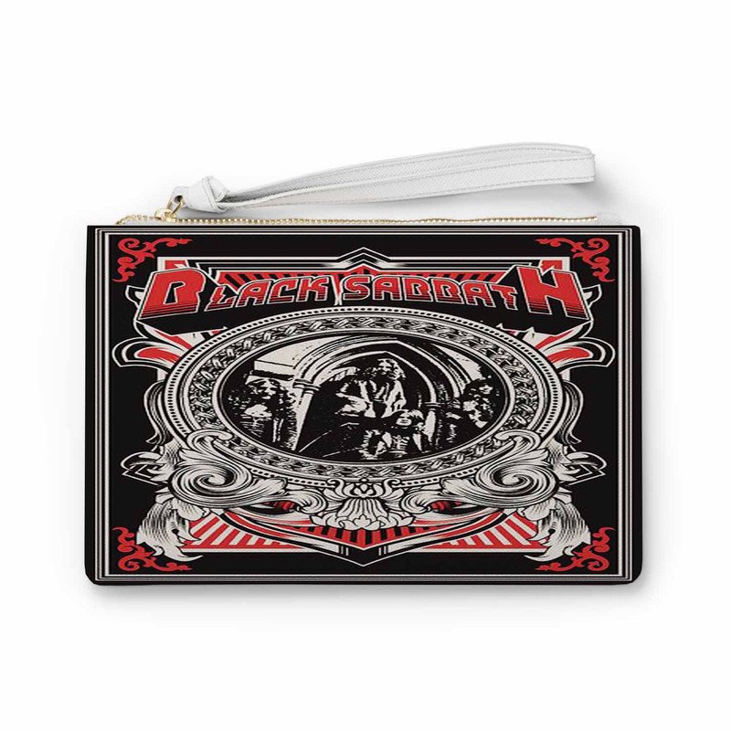 Zavstyle Black Sabbath Clutch Bag