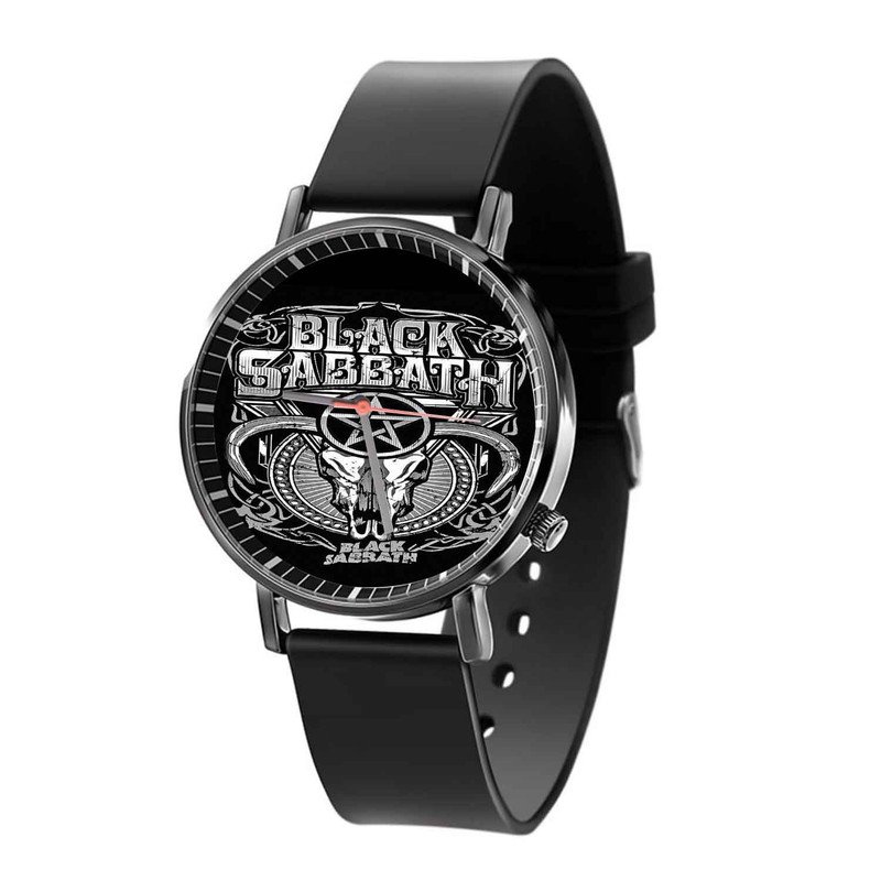 Zavstyle Black Sabbath Print Quartz Watch