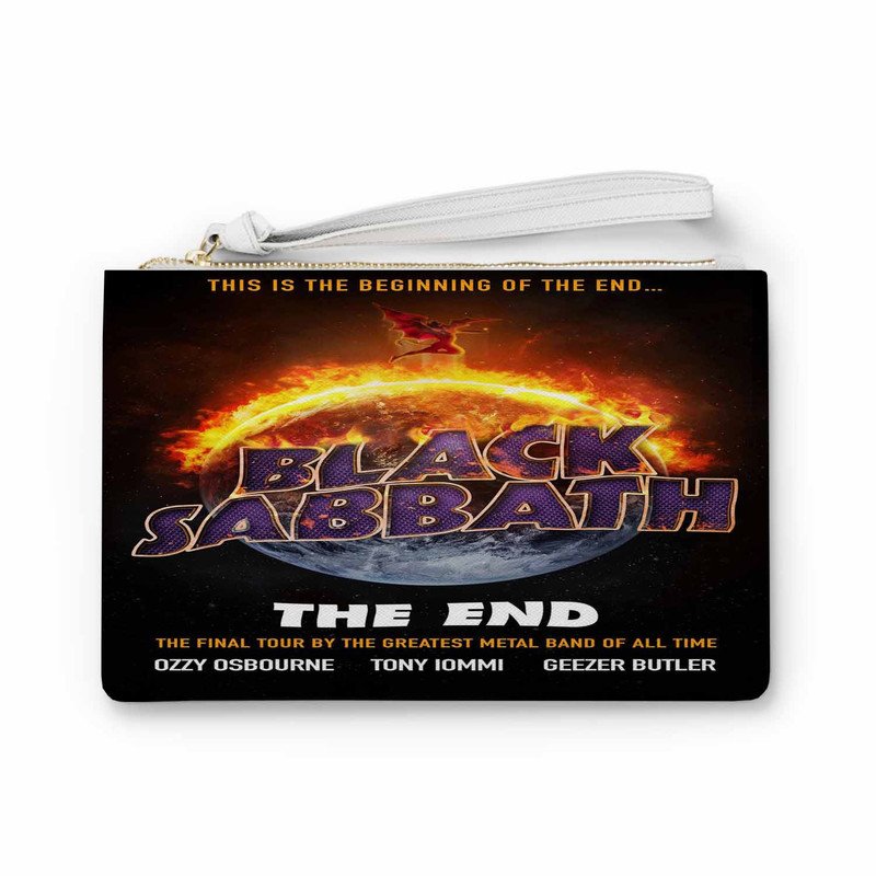 Zavstyle Black Sabbath The End World Tour Clutch Bag