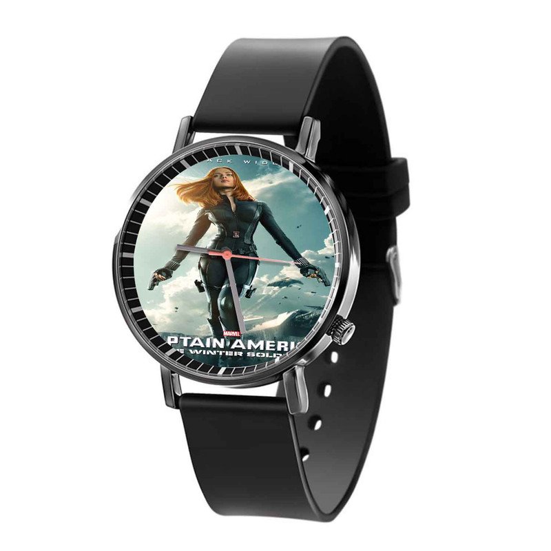 Zavstyle Black Widow Captain America Quartz Watch