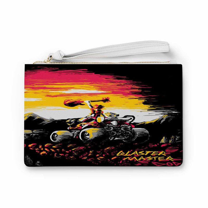 Zavstyle Blaster Master Nintendo Game Clutch Bag