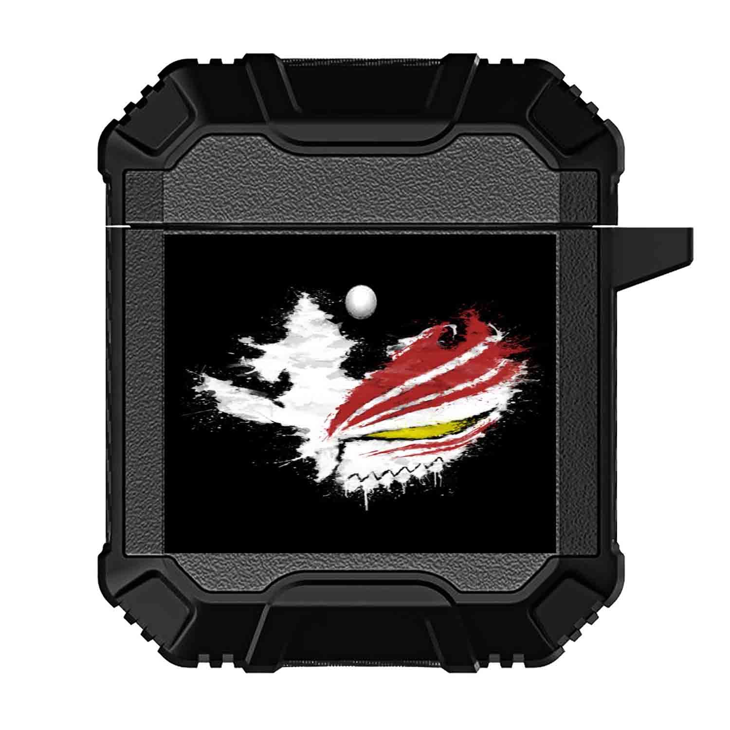 Zavstyle Bleach Kurosaki Ichigo Hollow Mask AirPods Case Shockproof