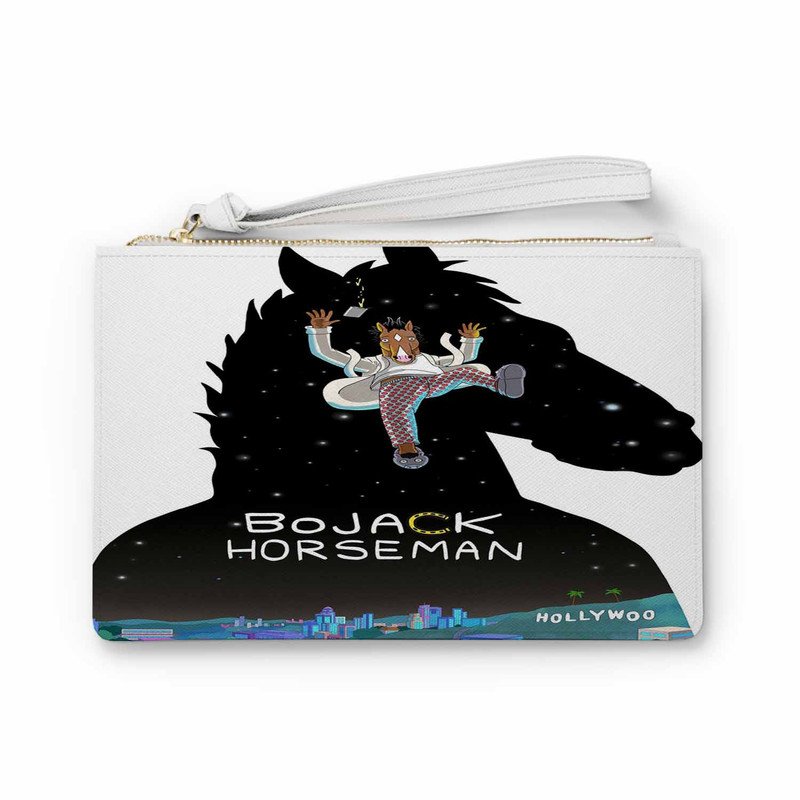 Zavstyle Bo Jack Horseman Silhouette Clutch Bag
