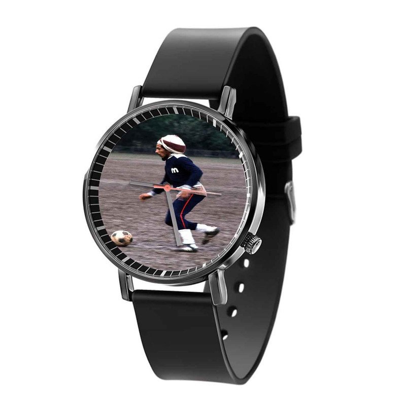 Zavstyle Bob Marley Playing Football Quartz Watch