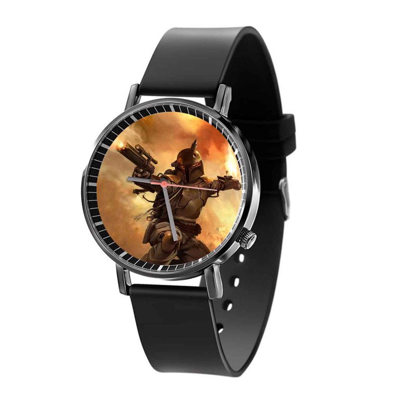 Zavstyle Boba Fett Shoot Guns Star Wars Fire Quartz Watch