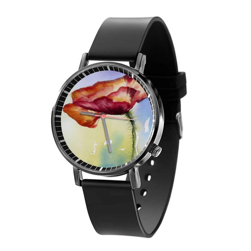 Zavstyle Bouquet De Coquelicots Quartz Watch