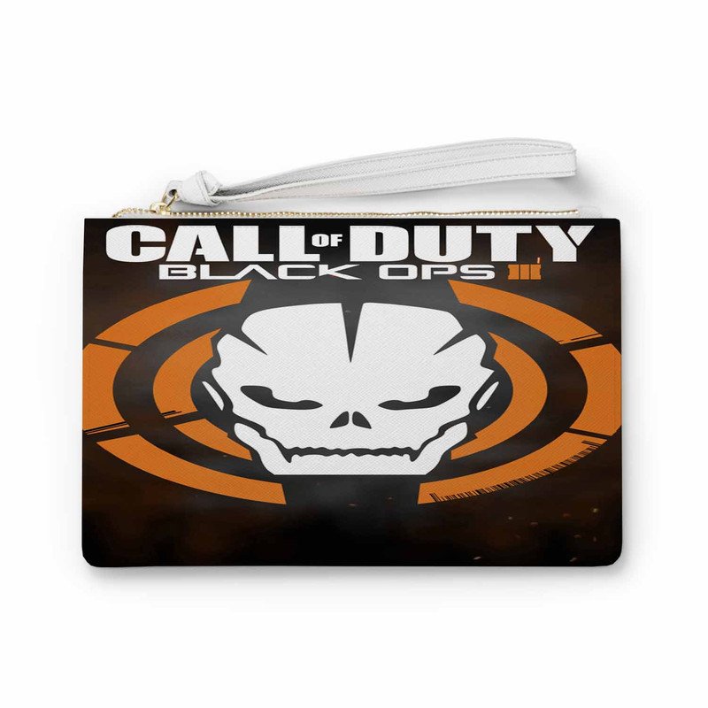 Zavstyle Call of Duty Black Ops III Skul Clutch Bag