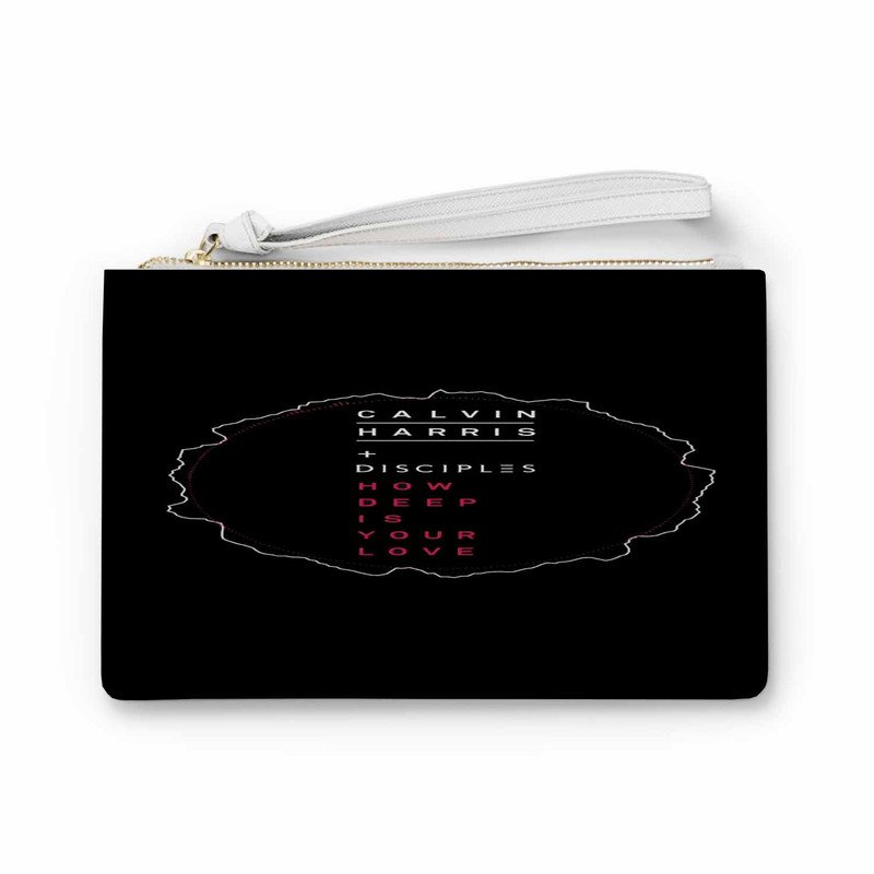 Zavstyle Calvin Harris Disciples How Deep is Your Love Clutch Bag