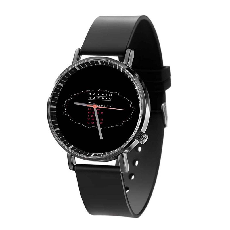 Zavstyle Calvin Harris Disciples How Deep is Your Love Quartz Watch