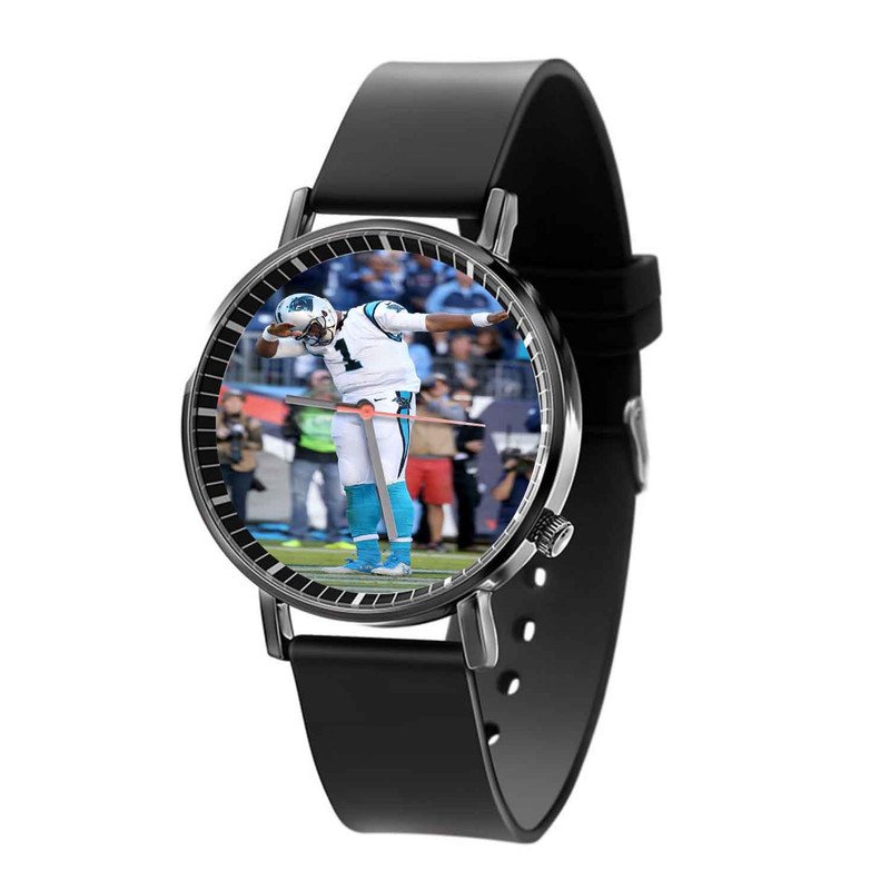 Zavstyle Cam Newton Carolina Panthers Quartz Watch