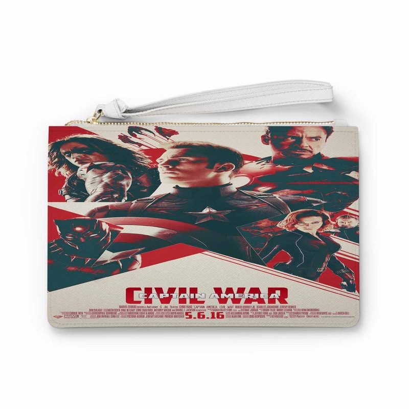 Zavstyle Captain America Civil War 2016 Clutch Bag