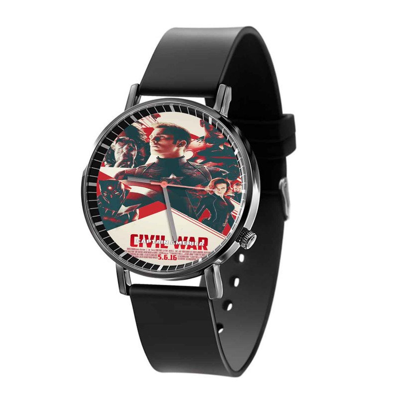 Zavstyle Captain America Civil War 2016 Quartz Watch