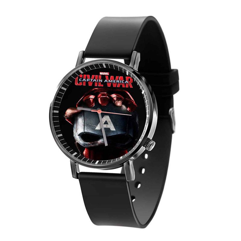Zavstyle Captain America Civil War Marvel Quartz Watch