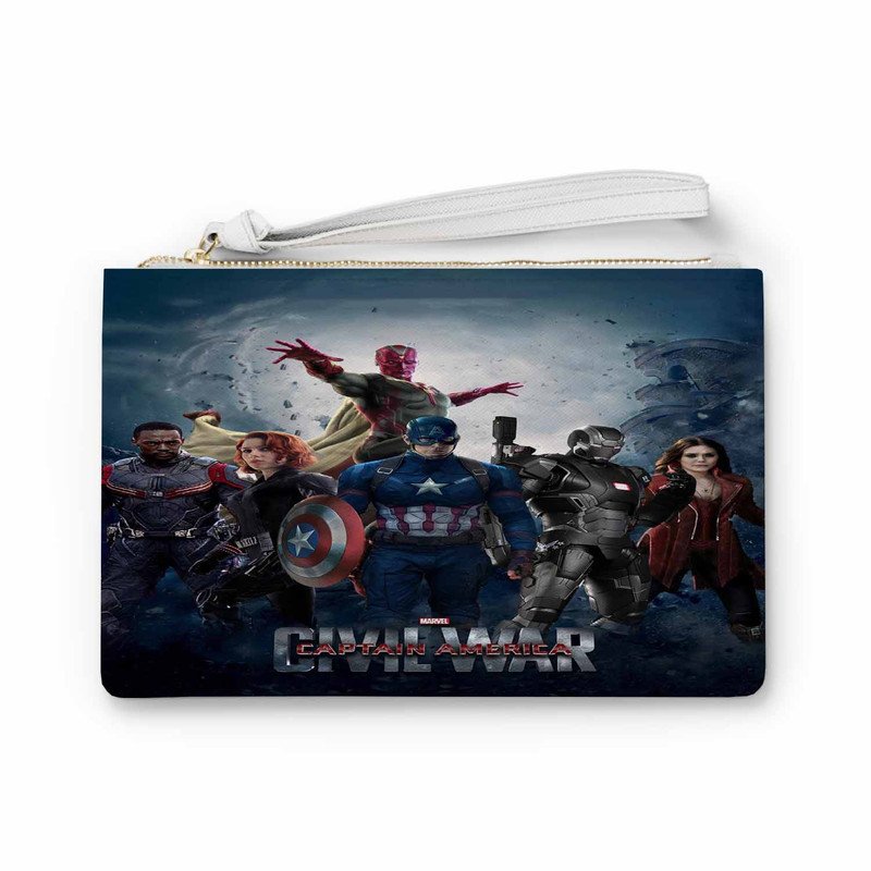Zavstyle Captain America Civil War Marvel Superheroes Clutch Bag