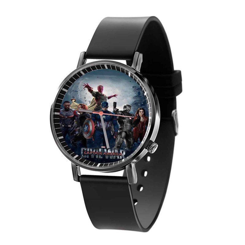 Zavstyle Captain America Civil War Marvel Superheroes Quartz Watch