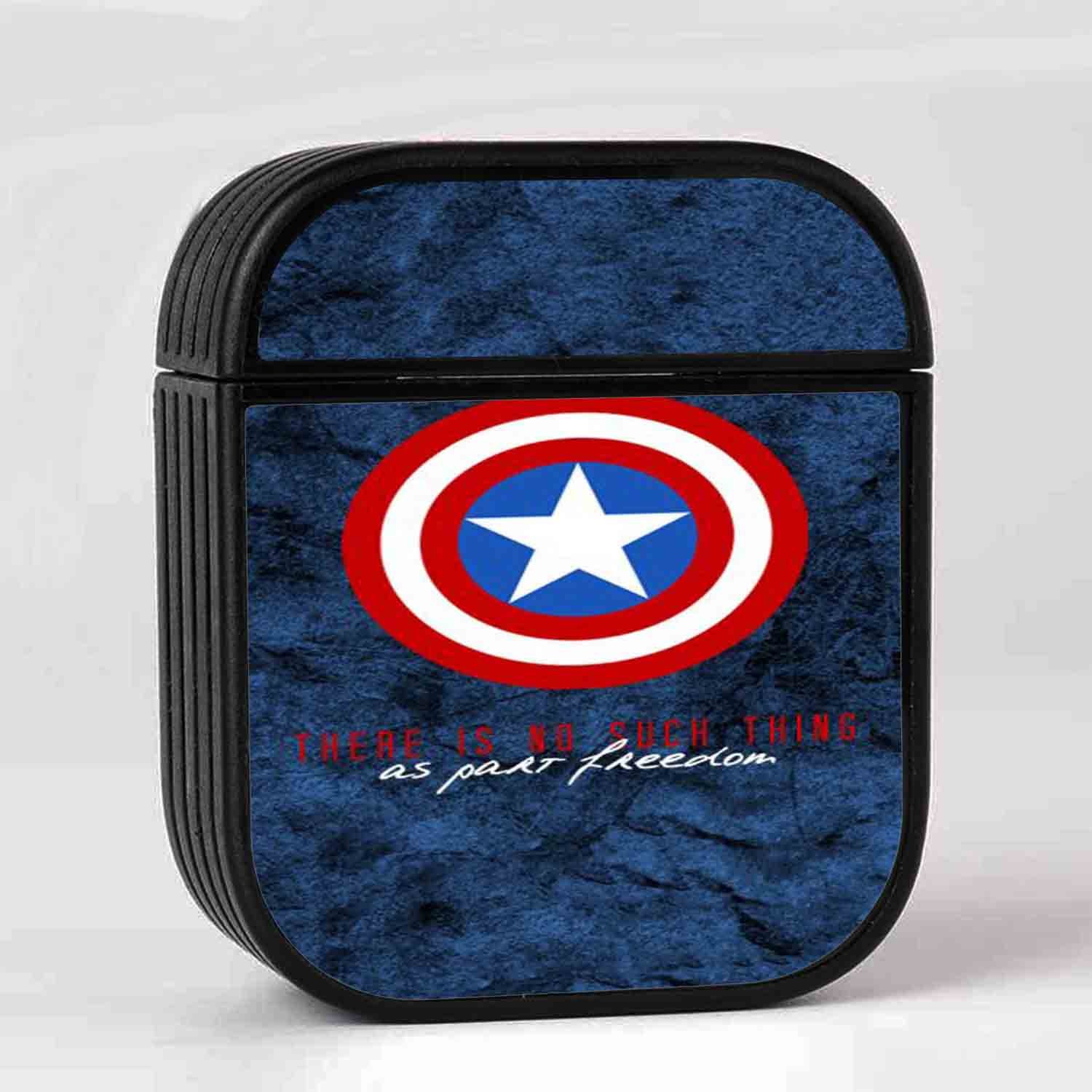 Zavstyle Captain America The Avengers Shield AirPods Case