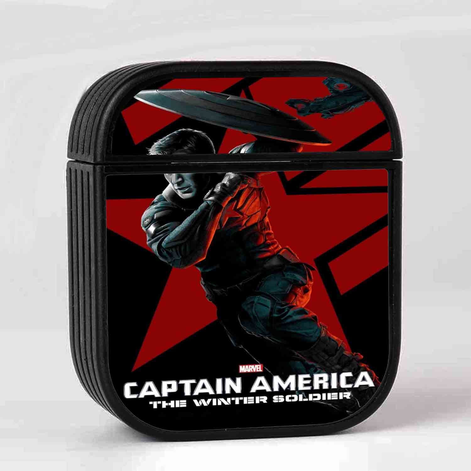 Zavstyle Captain America The Winter Soldier AirPods Case