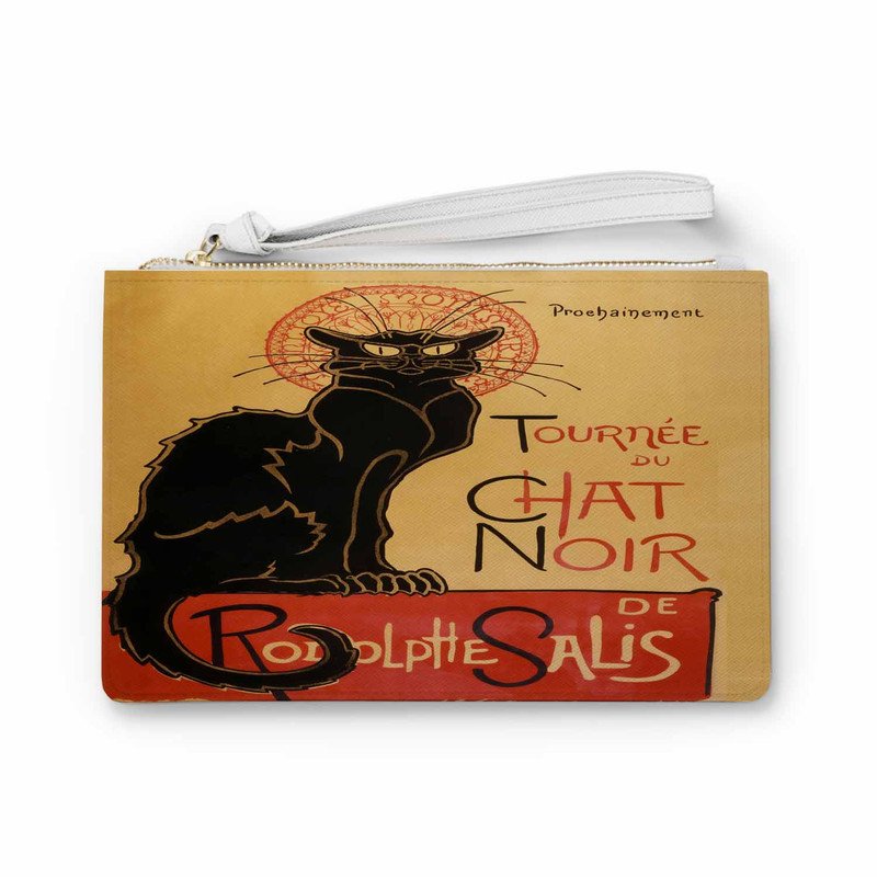 Zavstyle Chat Noir Clutch Bag