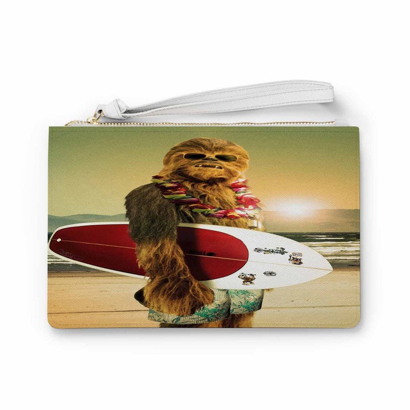 Zavstyle Chewbacca Star Wars Surfing Clutch Bag