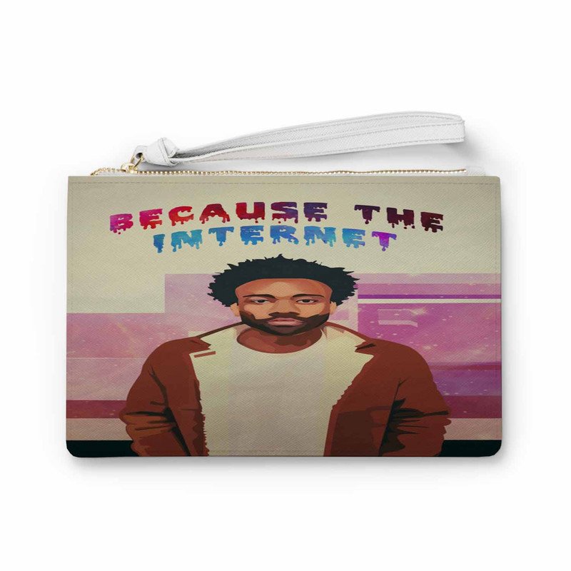 Zavstyle Childish Gambino Because the Internet Clutch Bag