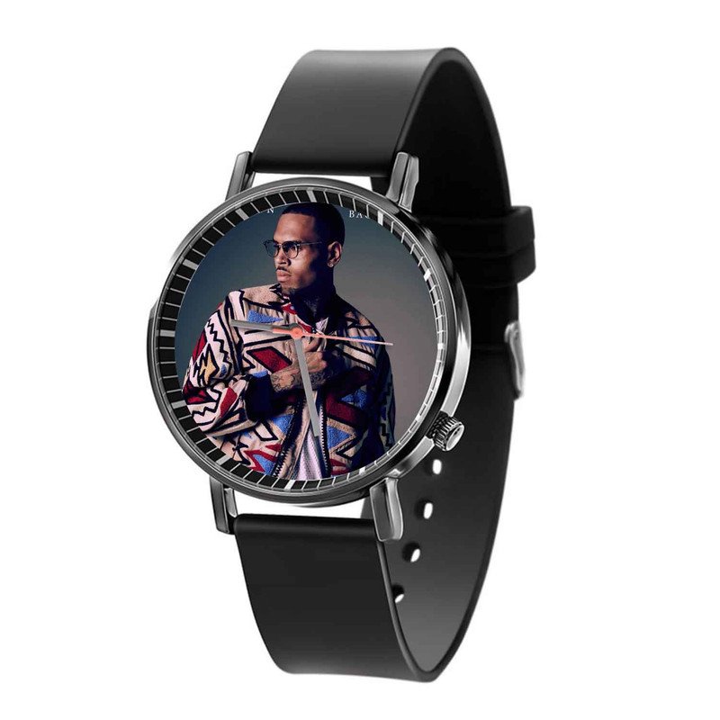 Zavstyle Chris Brown Feat Usher And Zayn Back To Sleep Quartz Watch