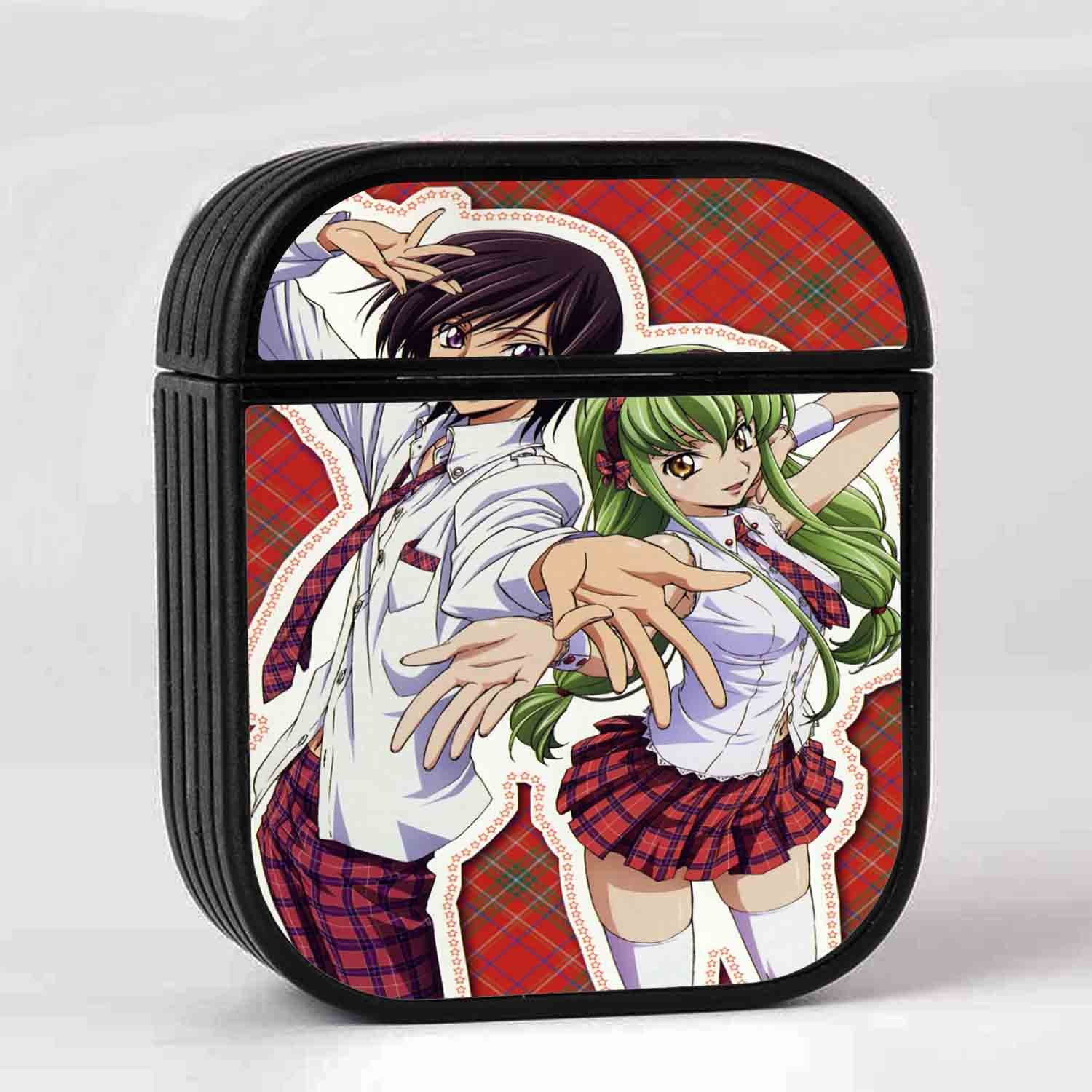 Zavstyle Code Geass Lelouch and CC Love Smile AirPods Case