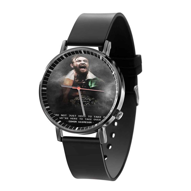 Zavstyle Conor Mc Gregor We re Not Just Here Quotes Quartz Watch