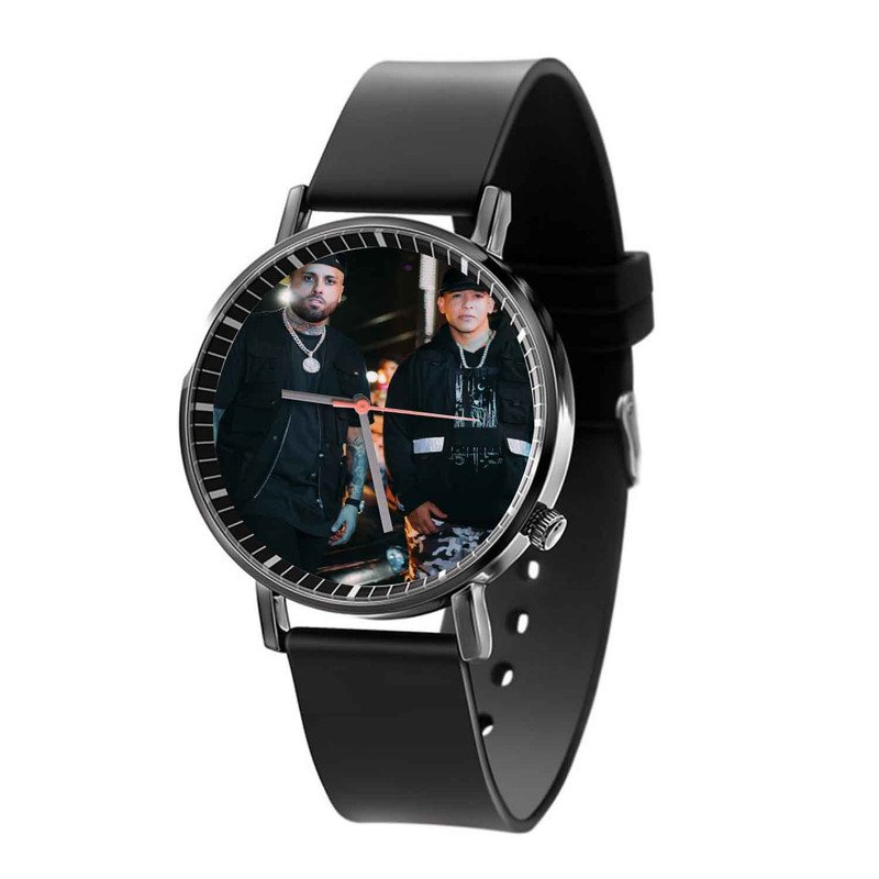 Zavstyle Daddy Yankee and Nicky Jam Quartz Watch