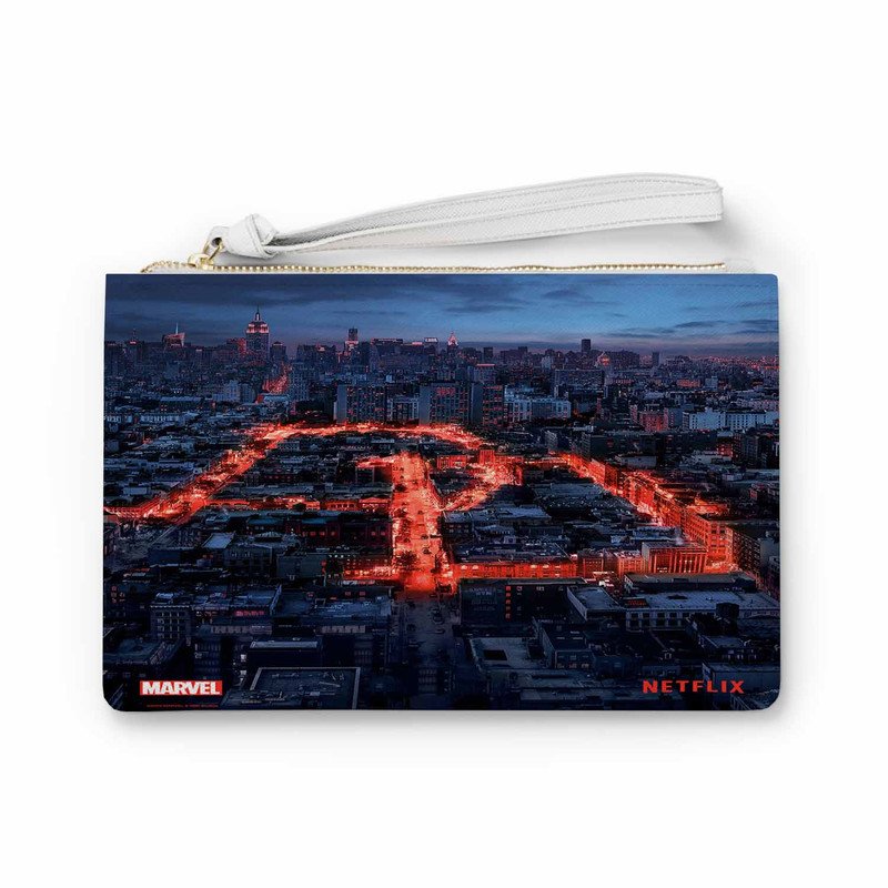 Zavstyle Daredevil Red City Clutch Bag