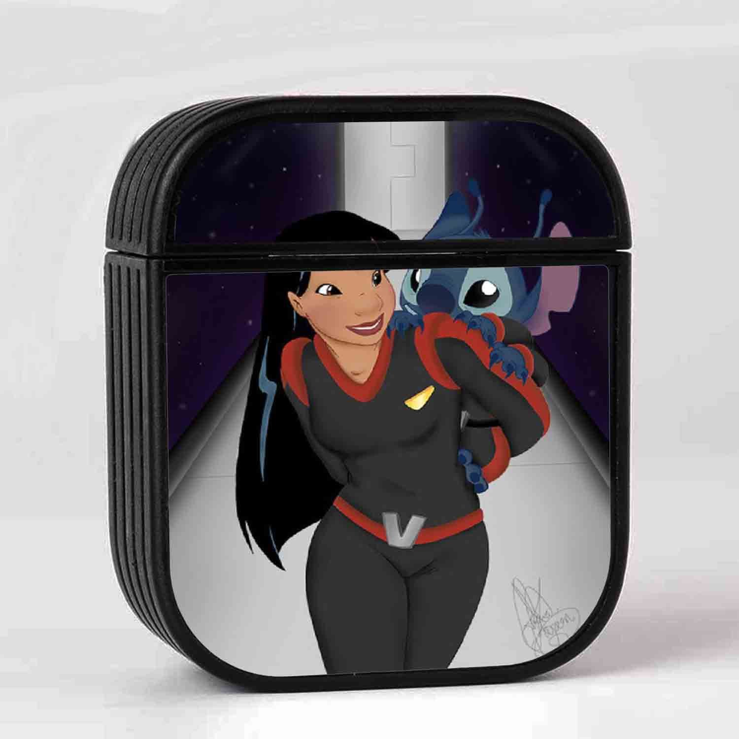 Zavstyle Disney Lilo and Stitch Print AirPods Case