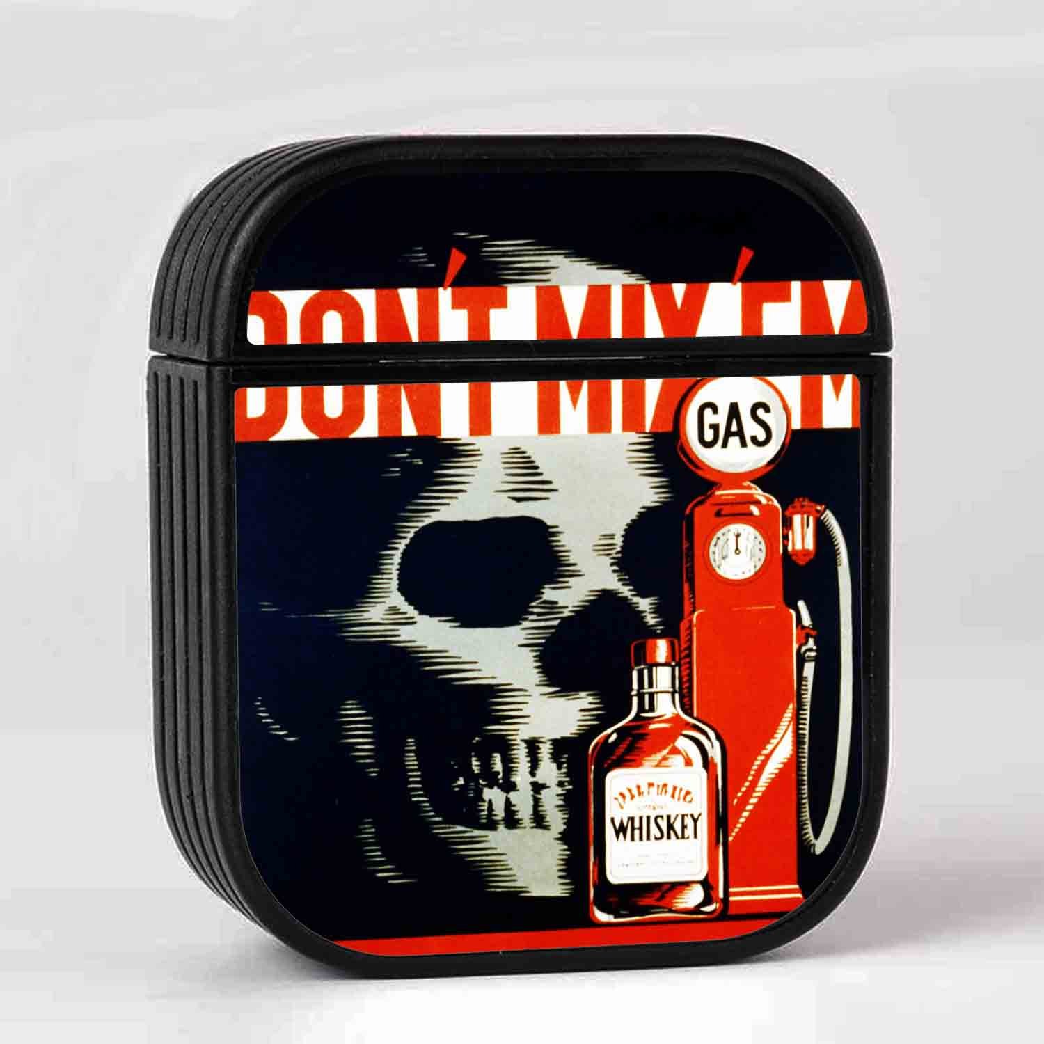 Zavstyle Dont Mix Em Drink And Drive AirPods Case