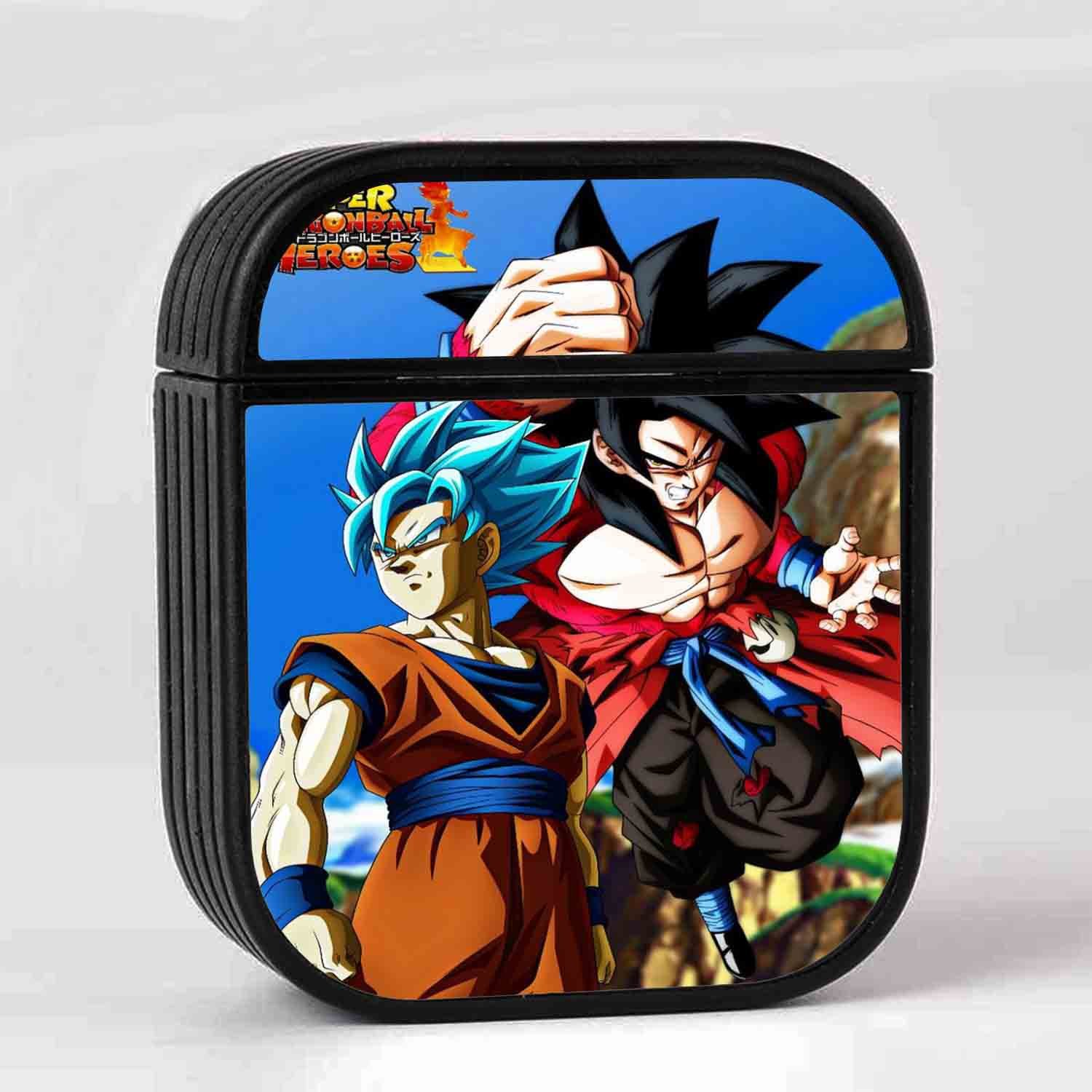 Zavstyle Dragon Ball Heroes Goku Blue vs SSJ4 AirPods Case