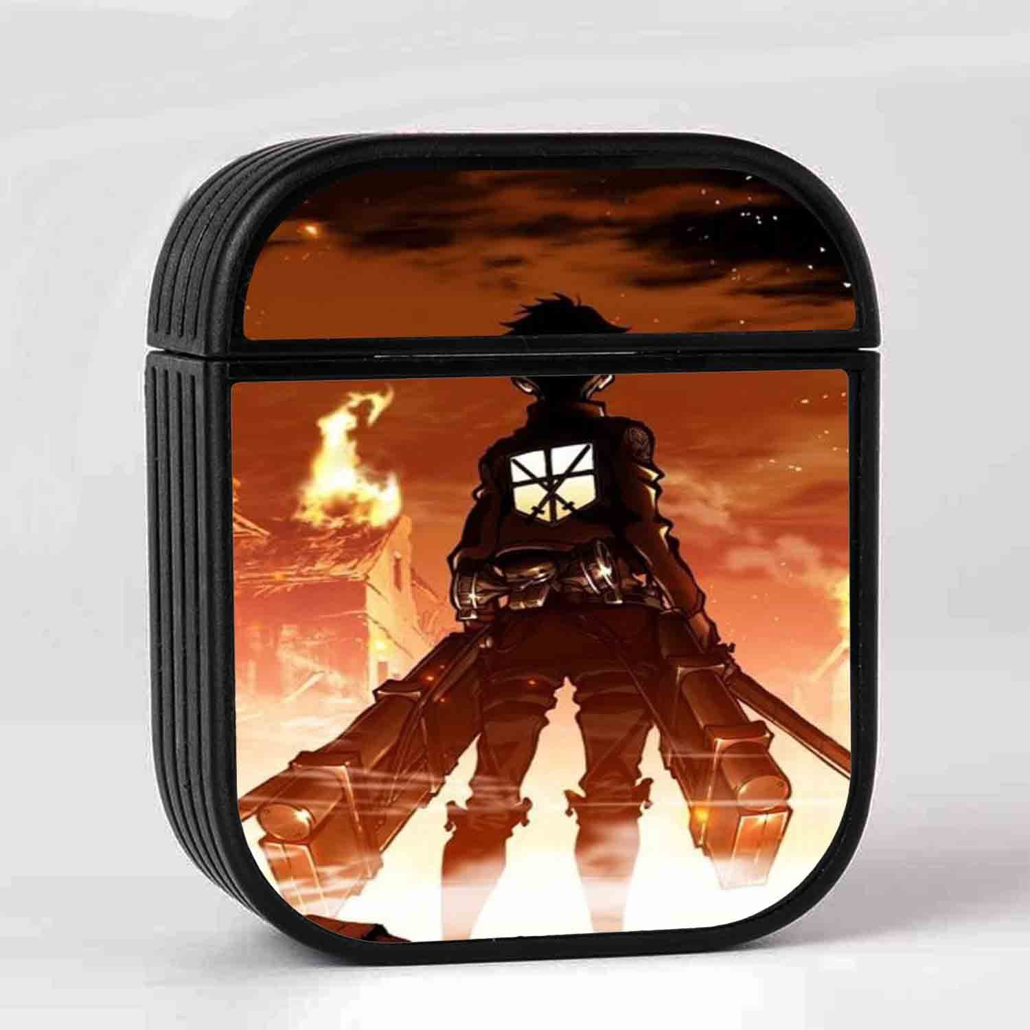 Zavstyle Eren Jaeger Attack On Titan AirPods Case