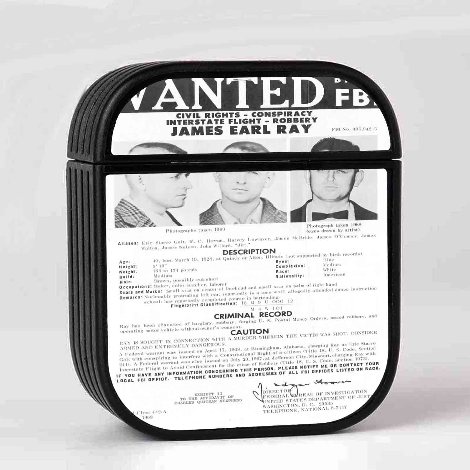 Zavstyle FBI Wanted AirPods Case