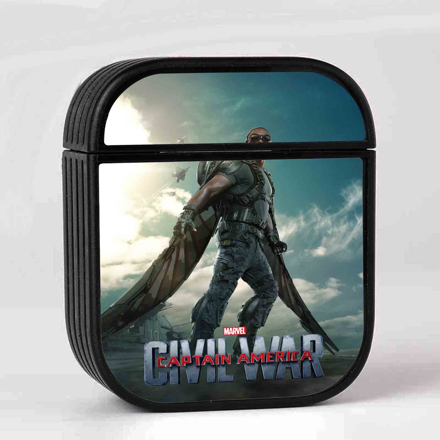 Zavstyle Falcon Captain America Civil War Print AirPods Case