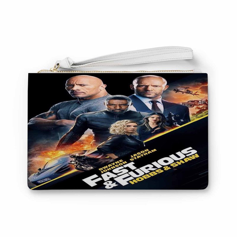 Zavstyle Fast Furious Hobbs Shaw Clutch Bag