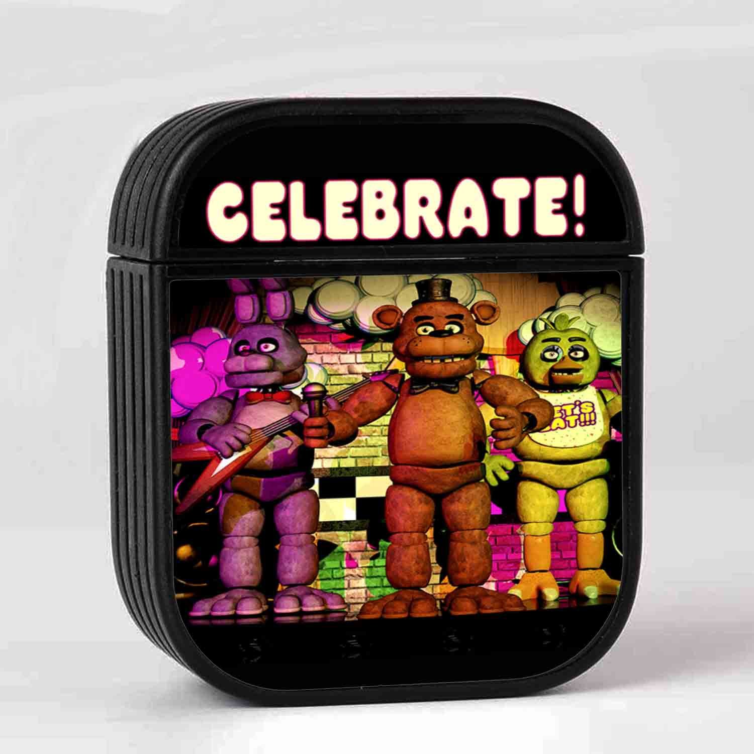 Zavstyle Five Nights at Freddys Celebrate AirPods Case