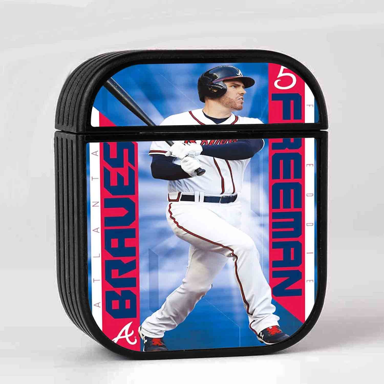 Zavstyle Freddie Freeman MLB Atlanta Braves AirPods Case