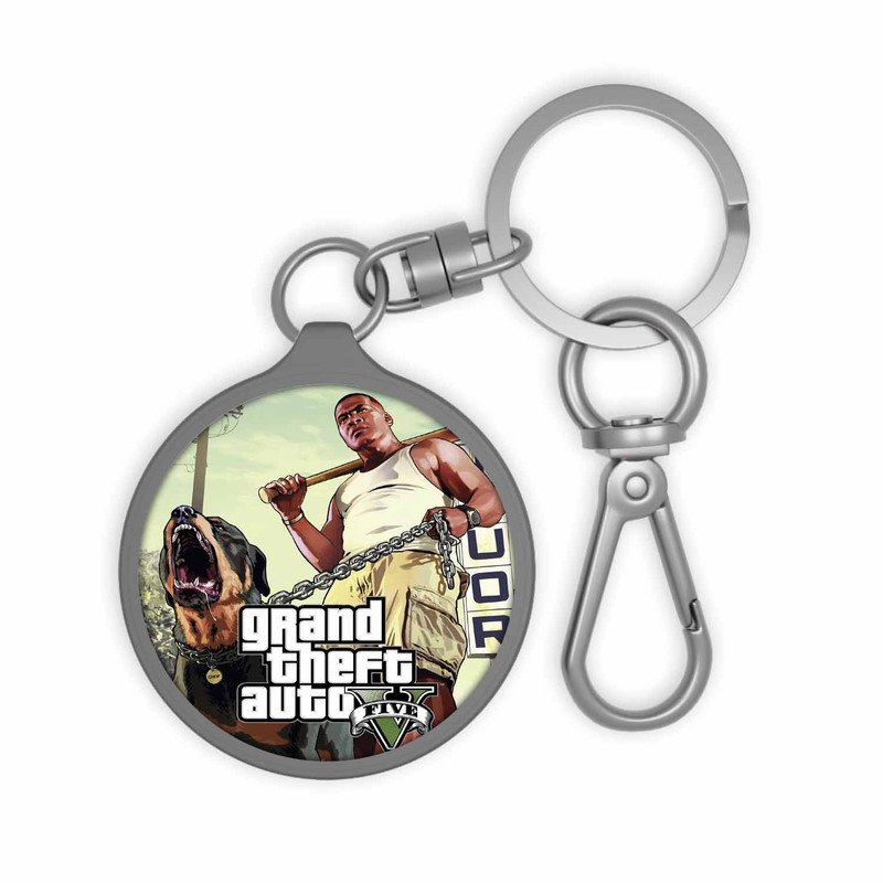 Zavstyle Grand Theft Auto 5 Keyring Tag Accessories