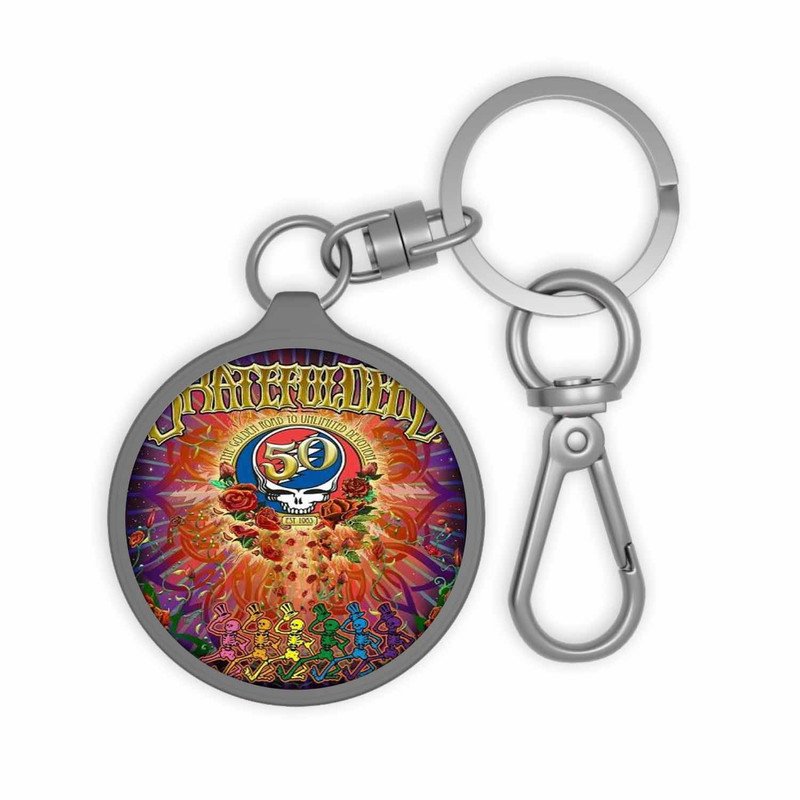 Zavstyle Grateful Dead Keyring Tag Accessories