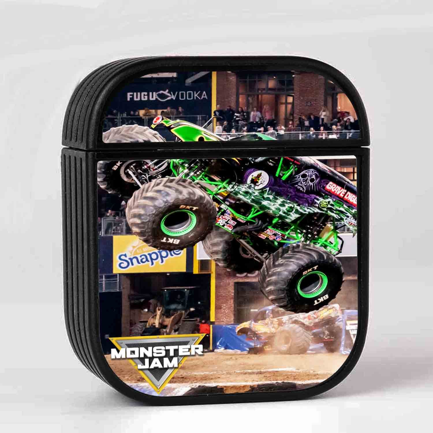 Zavstyle Grave Digger Monster Jam Truck AirPods Case